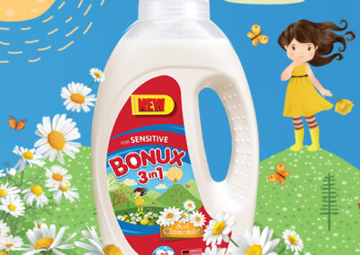 Bonux 3in1 Soft Chamomile šķidrums