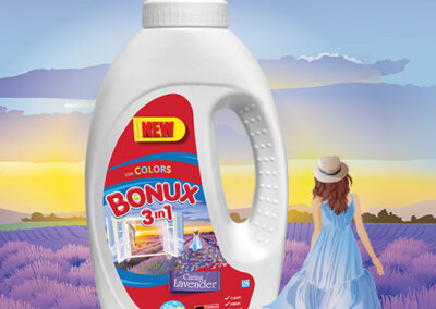 Bonux 3in1 Caring Lavender šķidrums