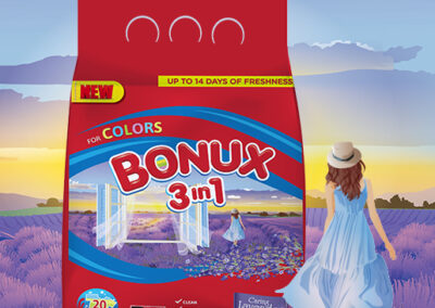 Bonux 3in1 Caring Lavender pulveris